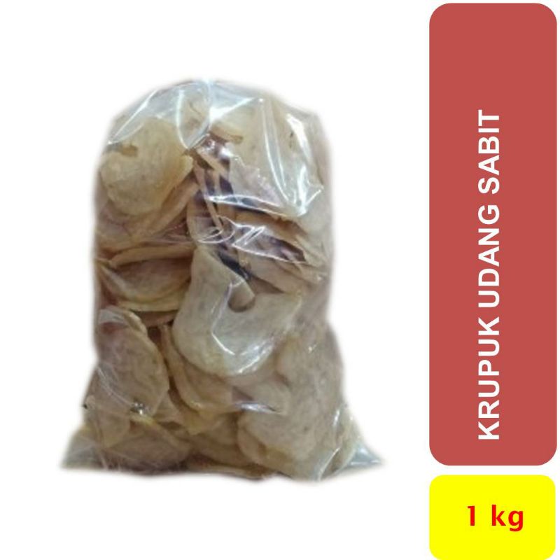 

Kerupuk Krupuk Udang Sabit Mede Mentah 1000g
