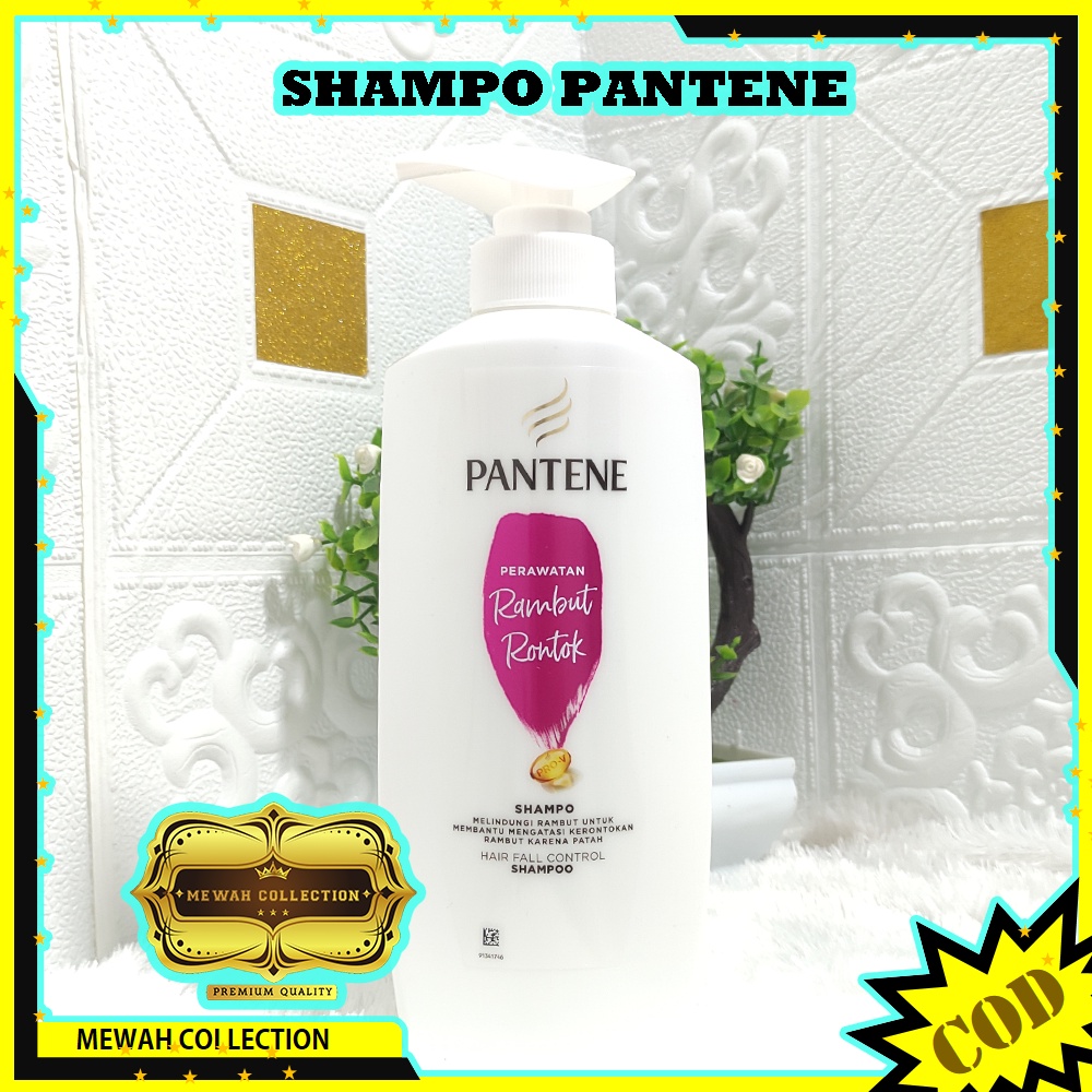 PANTENE Shampoo Anti Ketombe / Anti Rontok / Anti Lepek 400ml / 480 ml / Ukuran Jumbo Besar-Rambut Rontok 400ml