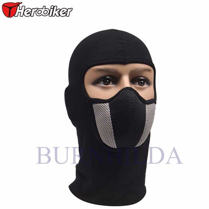 Masker Motor Full Face Ala Ninja accesoris mobil burnhilda