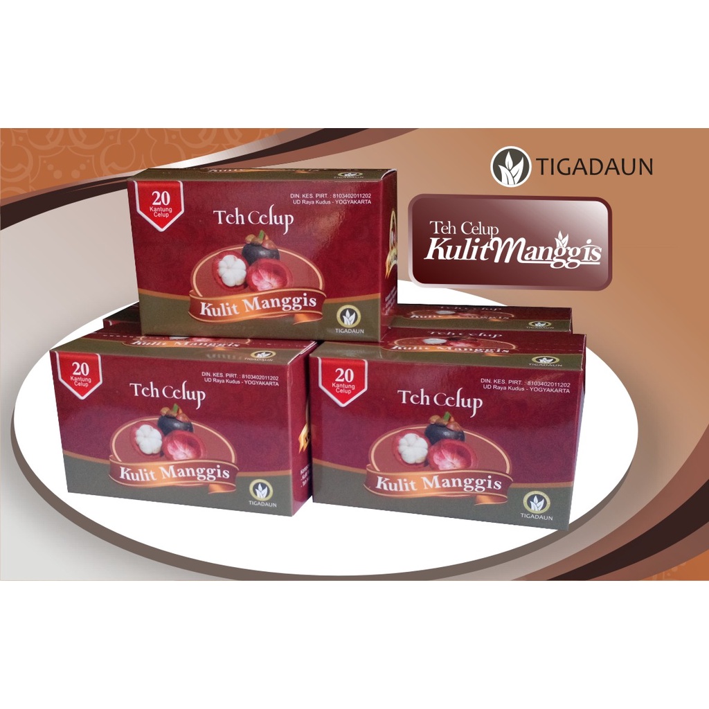 

Teh kulit manggis / teh antioksidan - teh herbal celup kulit manggis UD Raya Kudus