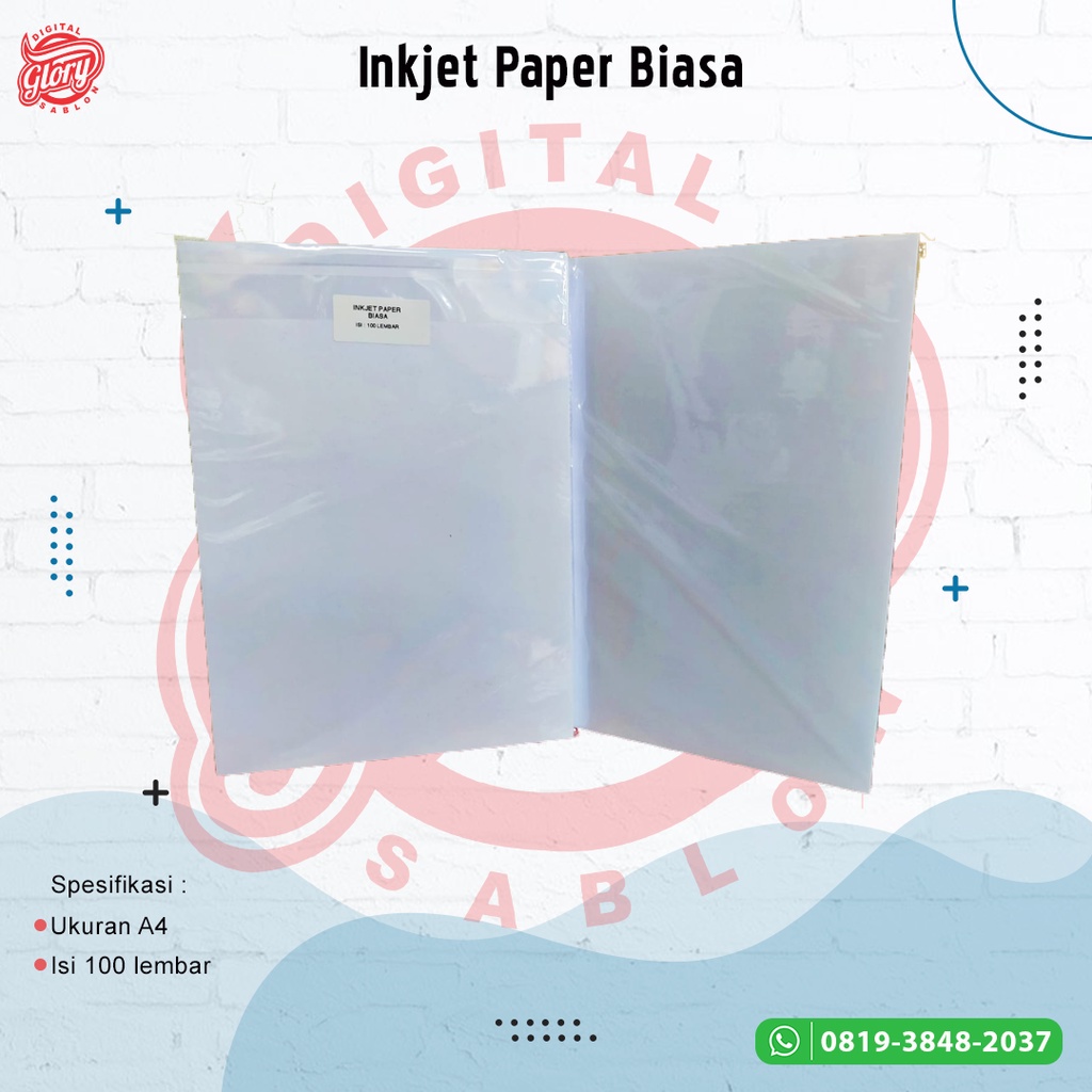 

Inkjet Paper Biasa