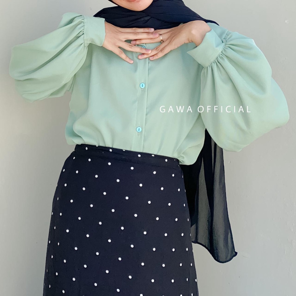 KEMEJA PUFFY SHIRT WANITA GAWAOFFICIAL