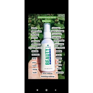 NBS Natura Beauty Spray Original - Obat Herpes