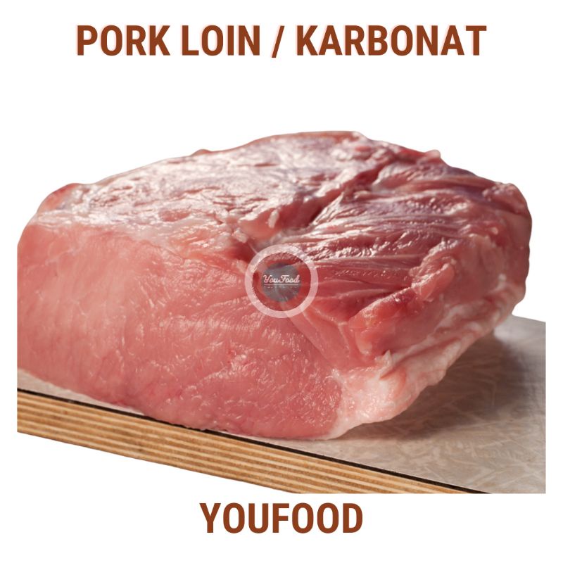 

Daging Babi Karbonat - Pork Loin - Has Luas Babi