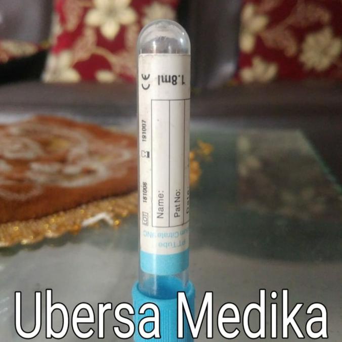 Tabung Sodium Citrate 1.8Ml 2.7Ml Golden Vac / Tabung Citrat