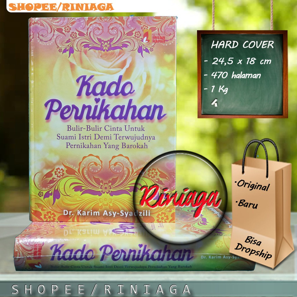 Buku Kado Pernikahan [ Insan Kamil - Dr Karim Asy Syadzili ] Riniaga