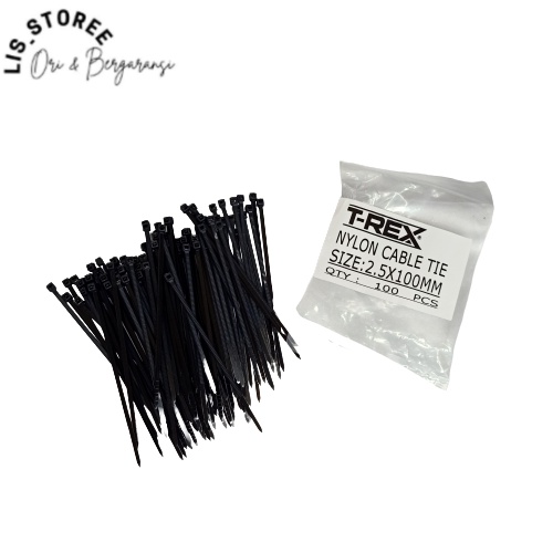 Tali Segel Plastik / Kabel Pengikat isi 100 pcs / Kabel Ties Nylon / Nylon Cable Tie T-REX