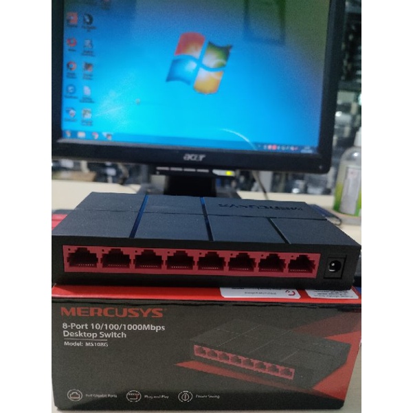 SWITCHUB MERCUSYS 8 PORT GIGABIT MS108G