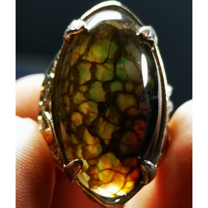 Batu akik asli sulaiman sisik naga