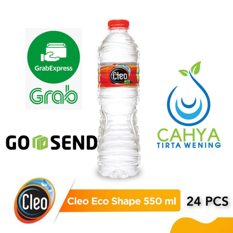 Jual Cleo Botol 550 Ml X 24 Gosendgrab Instant Shopee Indonesia 7466