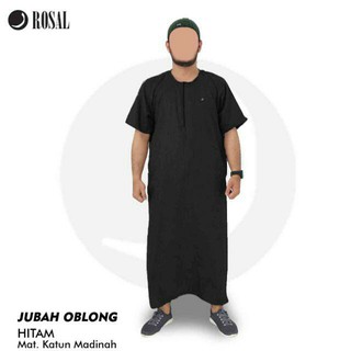 GAMIS PRIA OBLONG JUBAH OBLONG LENGAN PENDEK GAMIS PRIA BY ROSAL GAMIS