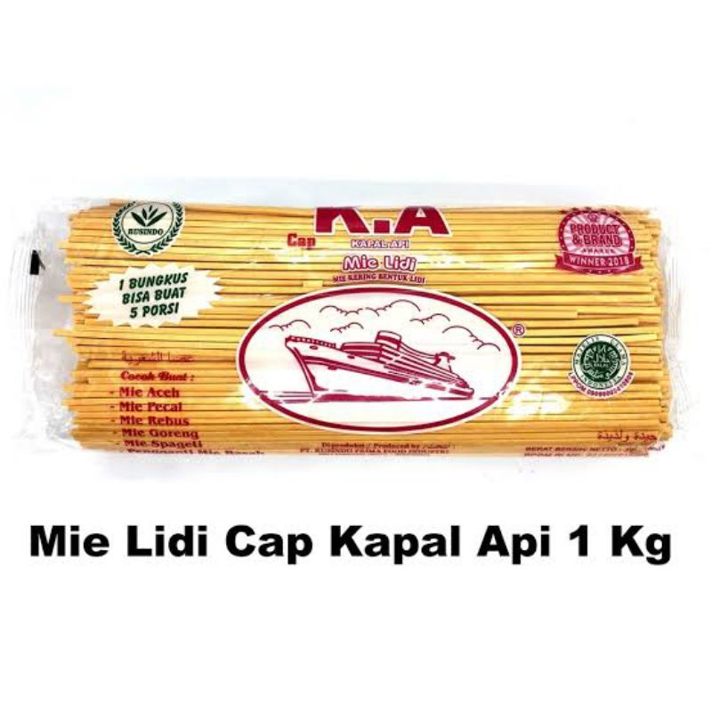 

BSM | TERMURAH Mie Lidi Cap KA / Mi Lidi Cap Kereta Api 1 Kg | Sayur online