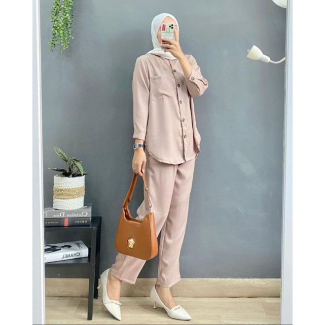 ARUMI ONESET / SETCEL SHAKILA TERBARU/ SET WANITA