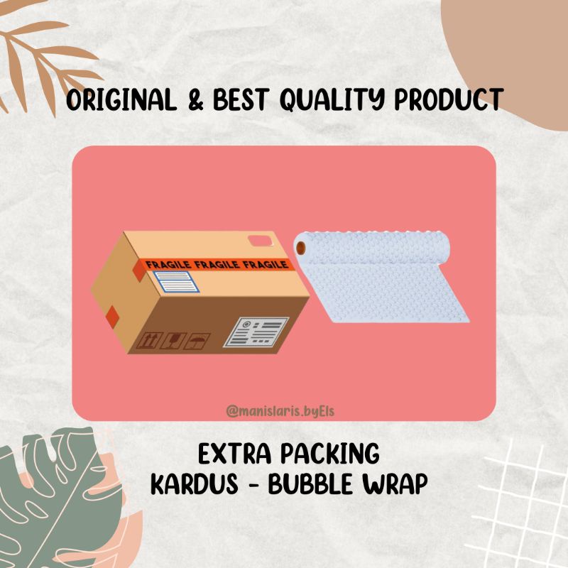 

EXTRA PACKING BUBBLE WRAP / KARDUS