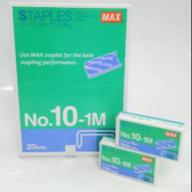 

Nieces/Isi Stapler Max no. 10 (1box/20Pack)