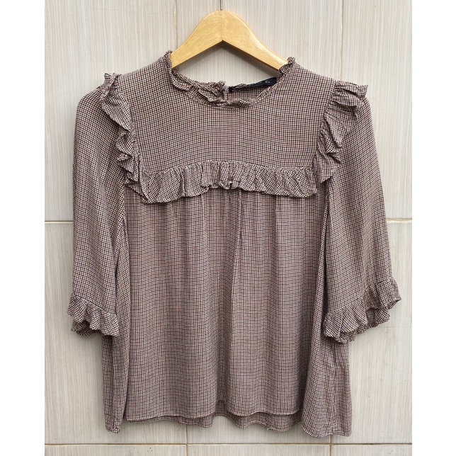 blouse zara preloved