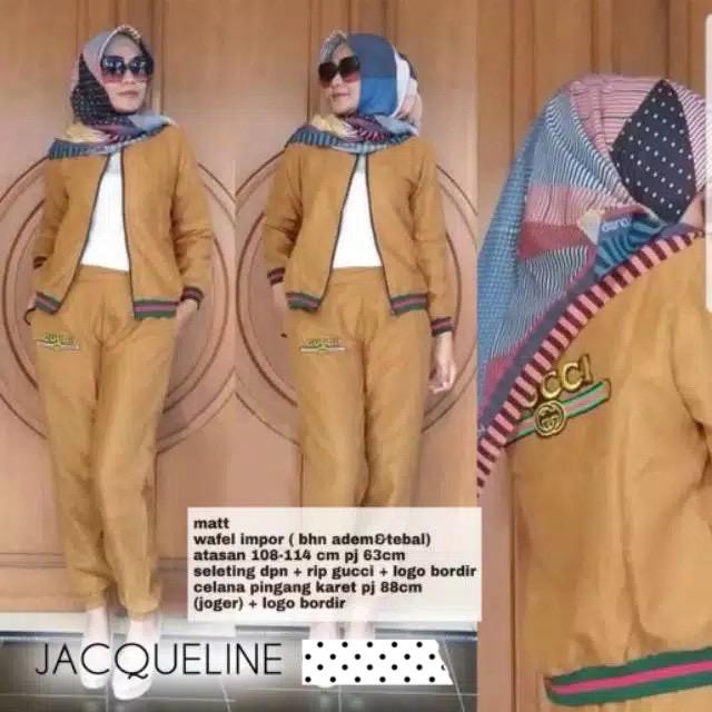 PREMIUM SET JACQUELINE / SETELAN WANITA WAFEL