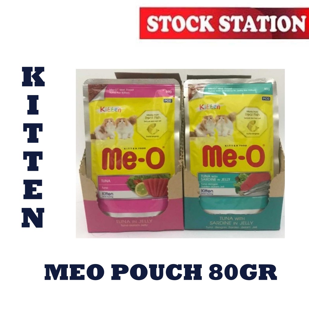 MEO POUCH KITTEN 80gr All Variant