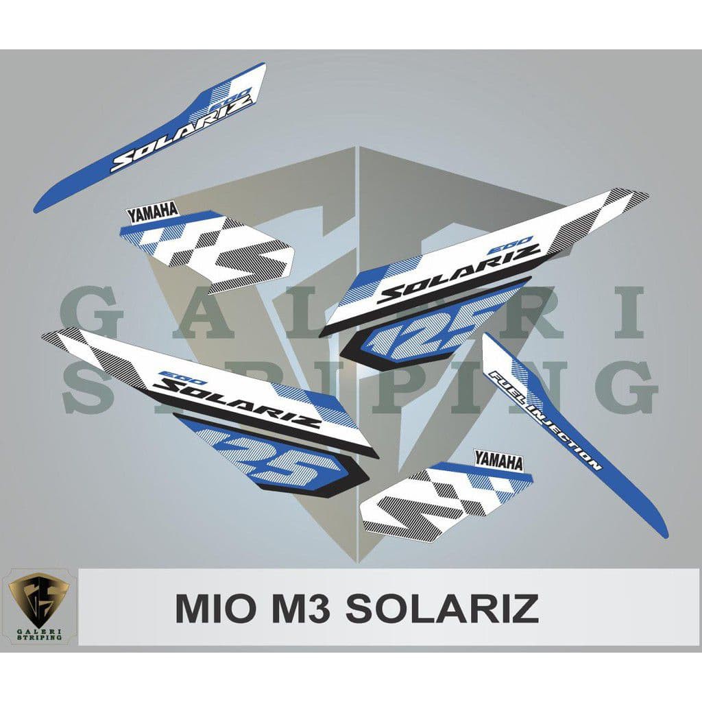 striping stiker decal mio m3 solariz