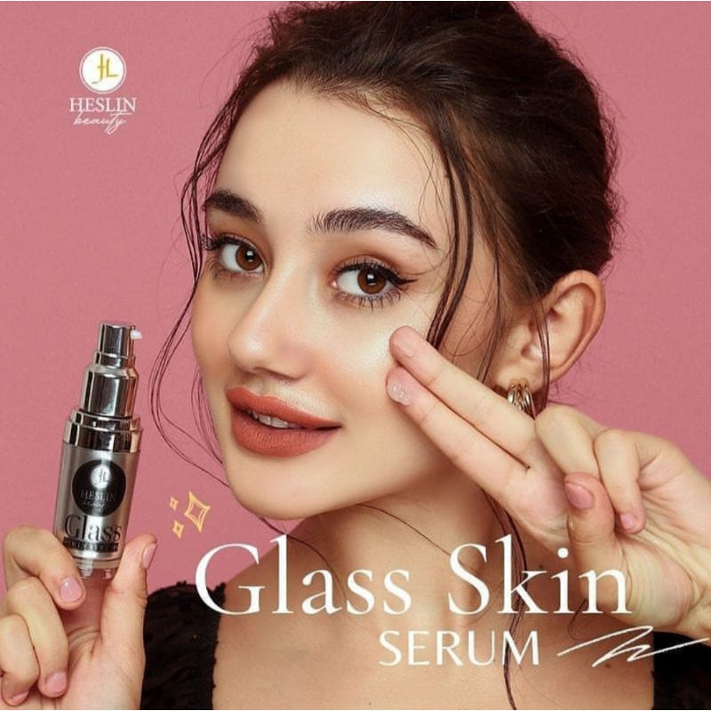 GLASSKIN SERUM HESLIN BEAUTY/SERUM HESLIN BEAUTY/SERUM GLASS SKIN/SERUM FLEK SENSITIF BEKAS JERAWAT