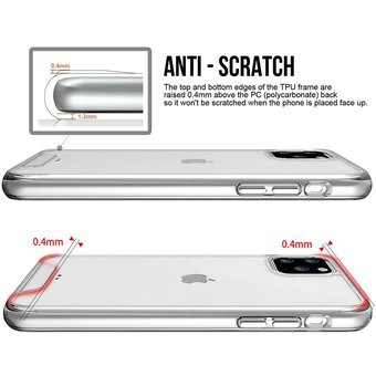 FA CASING SPACE CLEAR BLACK CASE IMPACT DROP IPHONE 11 11PRO MAX 12 12MINI 12PRO 13 13MINI 13PRO XS MAX PRO