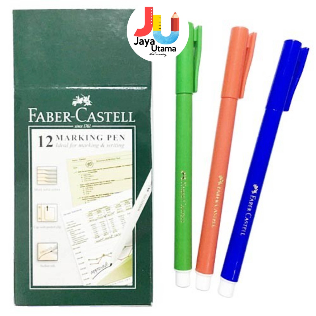 

Faber Castell Spidol Marking Pen New Combine