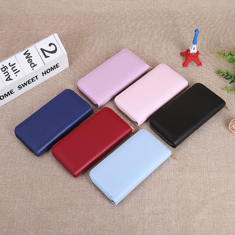 Dompet Panjang Polos Premium JX 603 - Dompet Lipat Wanita Import - Dompet Import - Dompet Cewe - Dompet Panjang Wanita