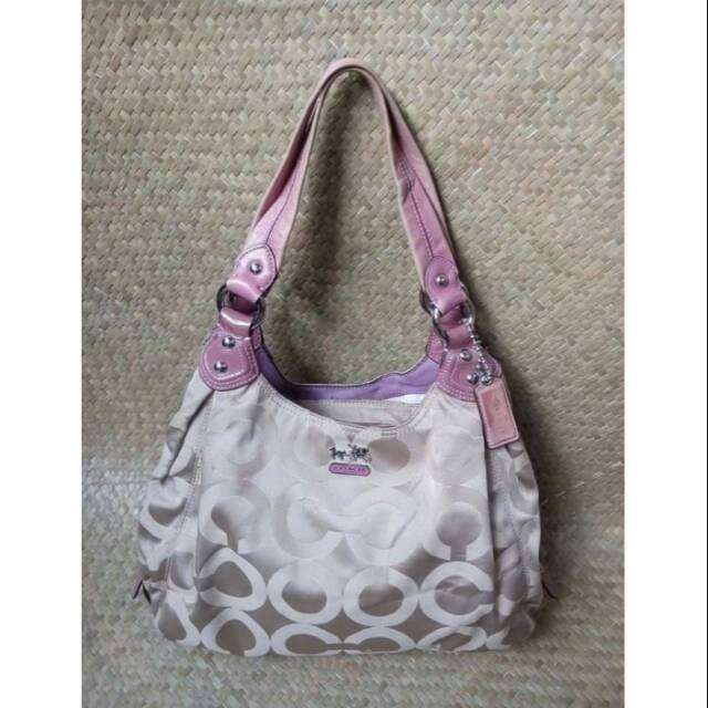Tas coach pink preloved