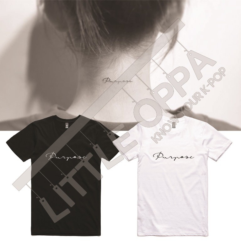 T-SHIR TKAOS KPOP SNSD TAEYEON PURPOSE TATTOO