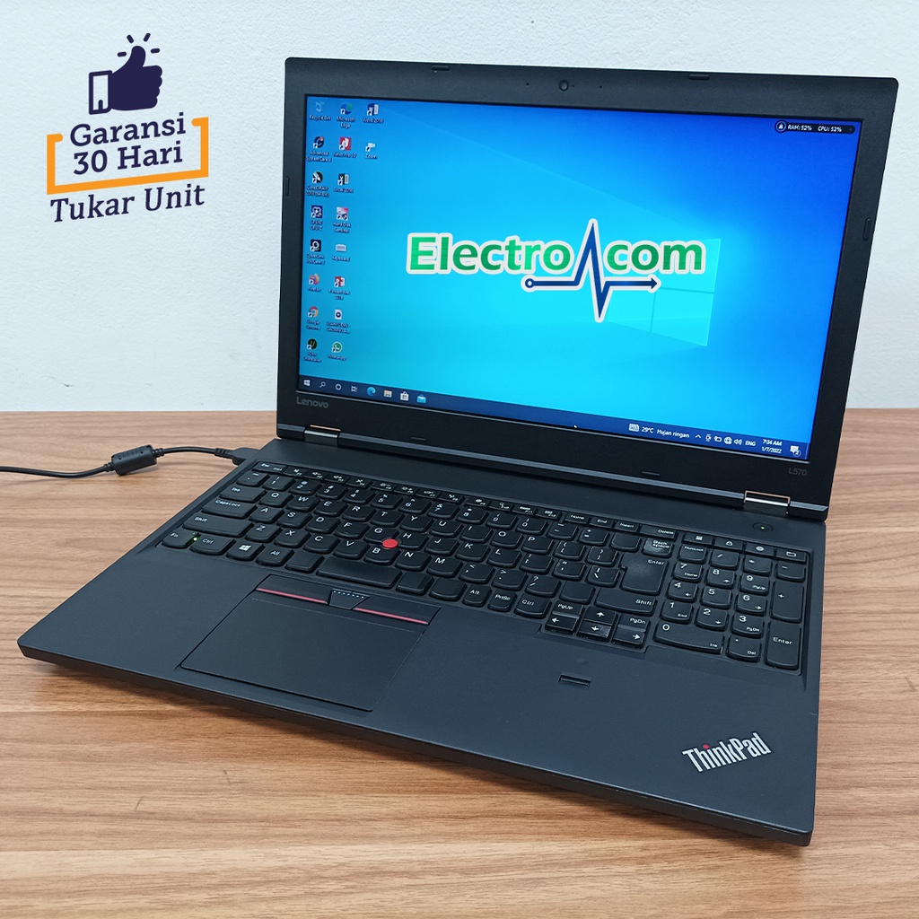 Lenovo Thinkpad L570 i5 Gen6 RAM 8GB SSD 256GB 15,6Inch