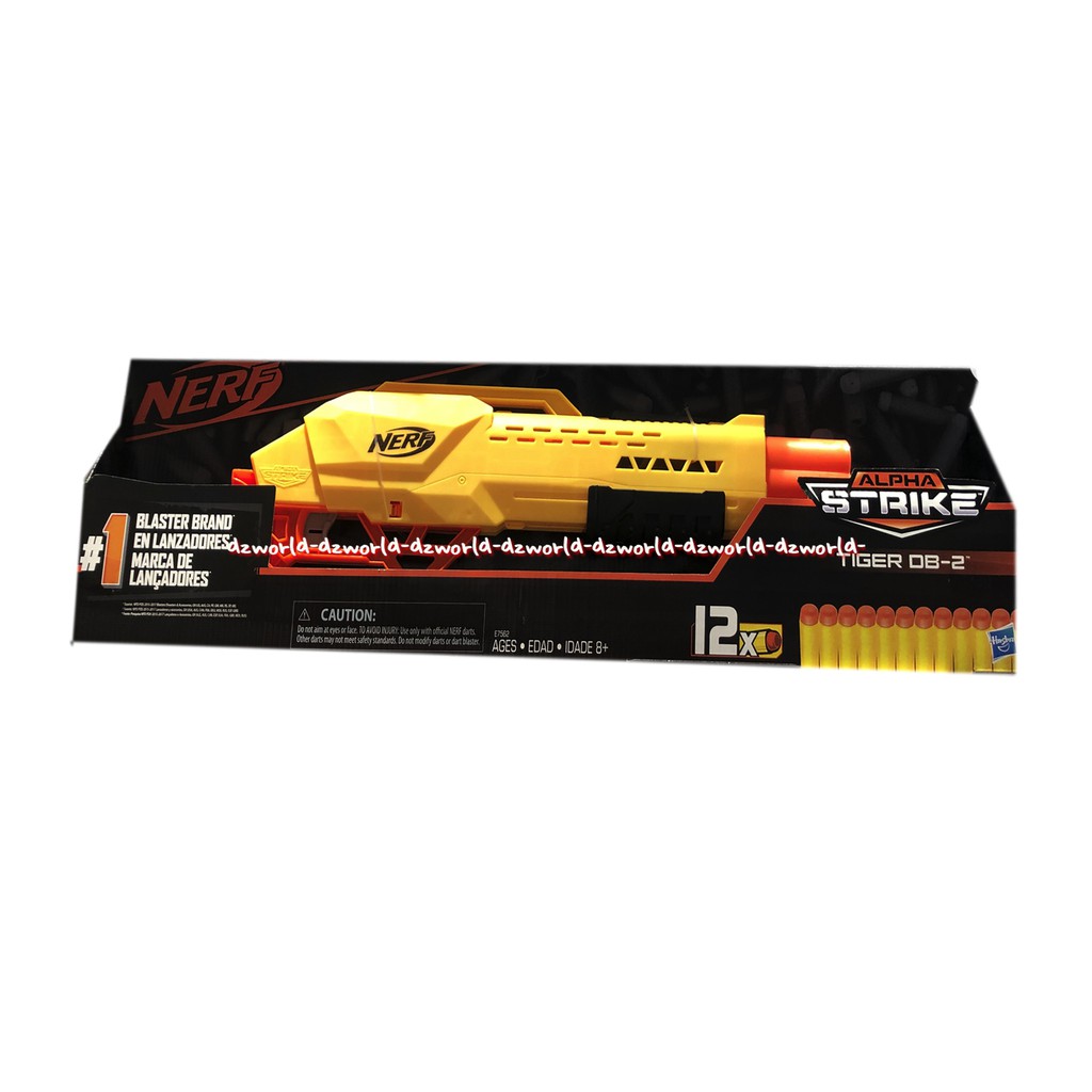 Nerf Alpha Strike Tiger 08-2 Yellow Mainan Pistol Nerf Panjang