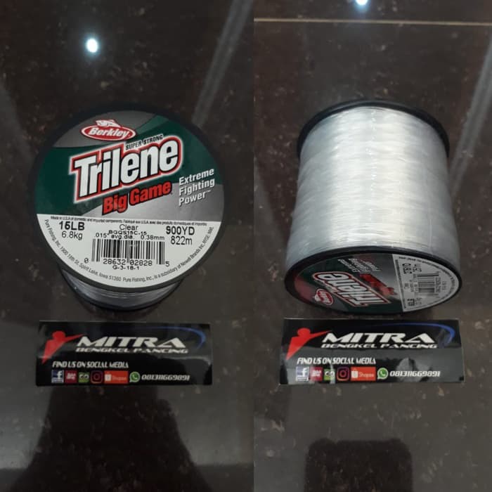 Mono Fi Senar Berkley Trilene Big Game 15 Lbs