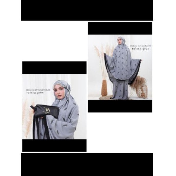 Mukena  Dewasa bordir raisa