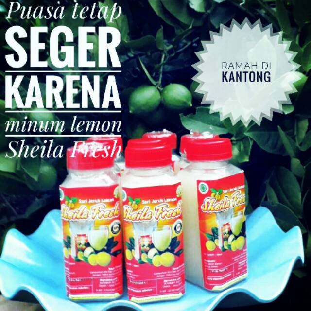 

Sari Lemon Sheila Fresh Botol 250ml