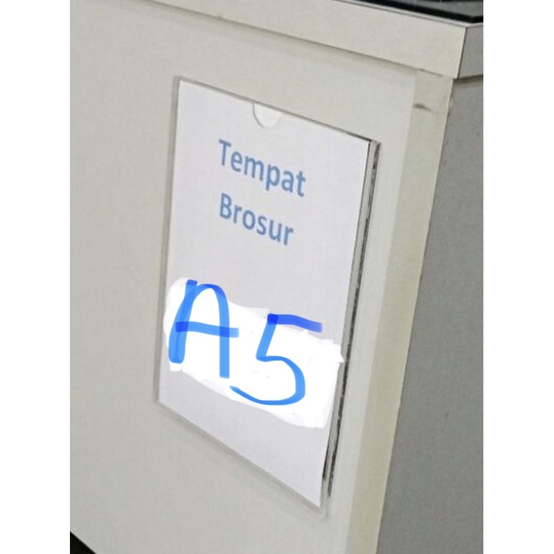 

acrylic akrilik frame list A5 21 x 15 cm 2mm