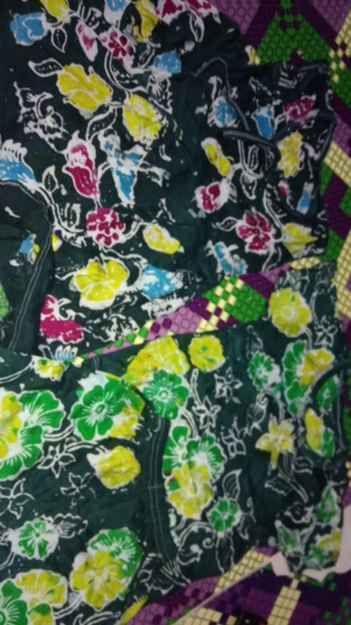 Setelan Anak Oblong Batik Colet Tuban Unyil