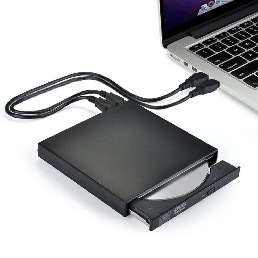 Komputer eksternal DVD drive optik desktop notebook universal USB mobile optical drive membaca disk membakar CD-RW