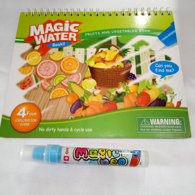 

Magic book painting