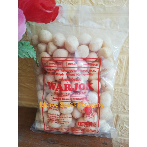 

(200 gr) Amplang Warjok ukuran sedang