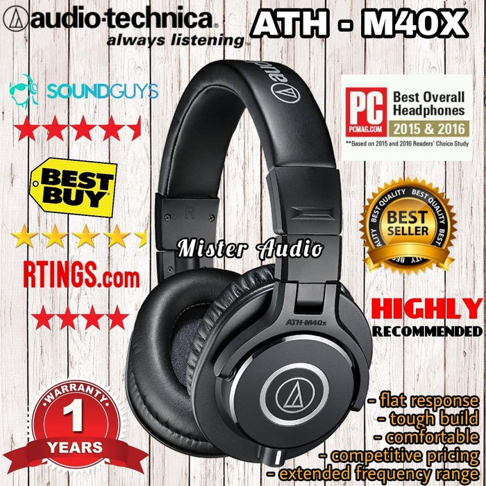 Audio Technica ATH - M40X Headphones