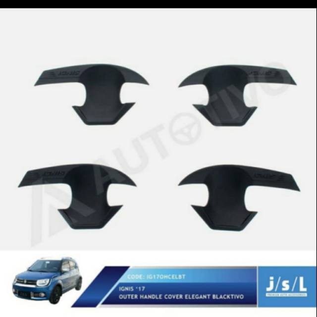 Outer mobil Suzuki ignis black doff jsl