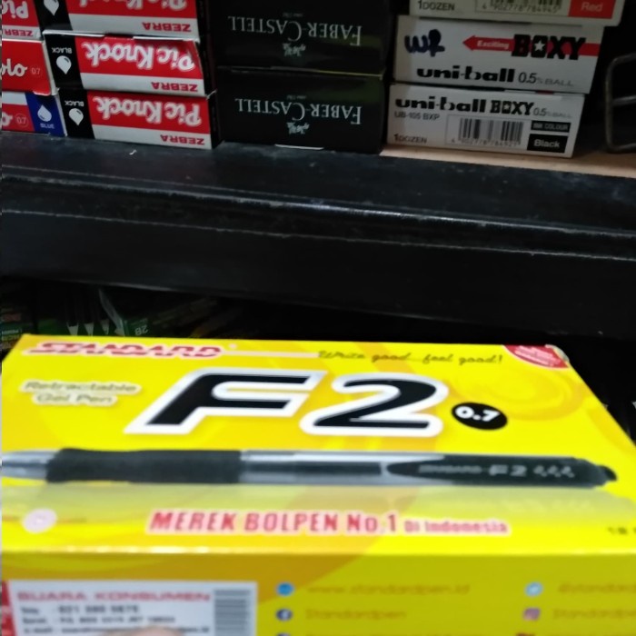 

Hemat Bolpoint Standar F2 Original Bagus