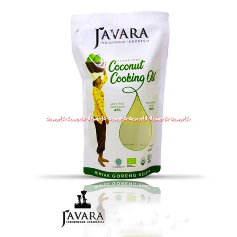 Javara organic Coconut Cooking Oil 900ml Minyak Goreng Kelapa Organik