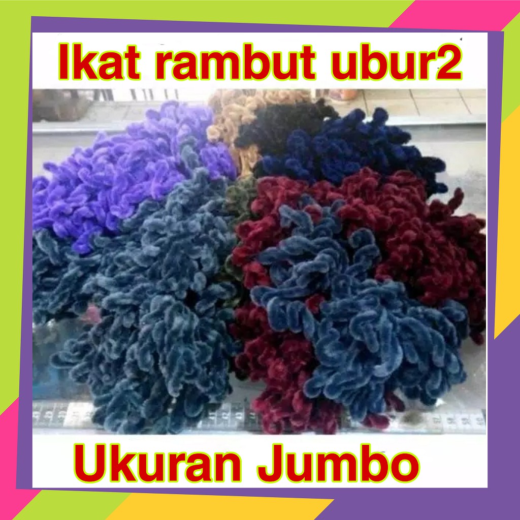 534 Ikat rambut ubur ubur Jumbo Ikat rambut cendol 534 Ikat rambut ubur ubur Jumbo Ikat rambut cendol