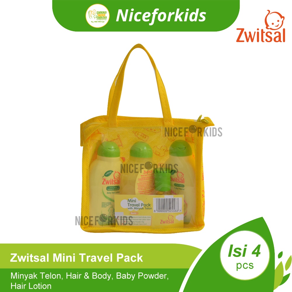 Zwitsal Baby Mini Travel Pack