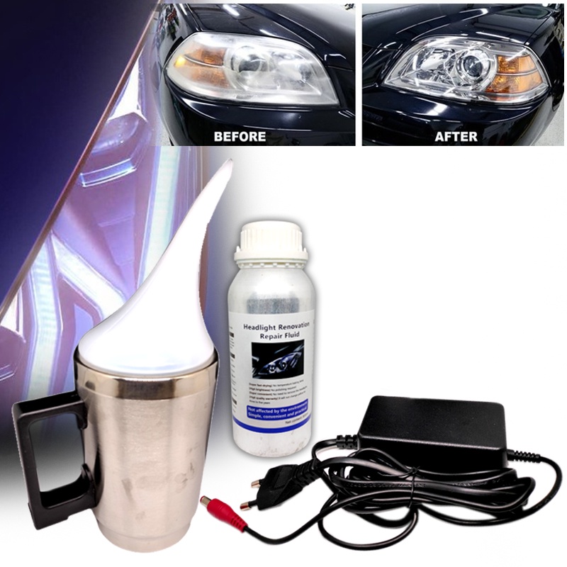 Paket Nano Burn Coating Restorasi Mika Perbaikan Head lamp Lampu Mobil