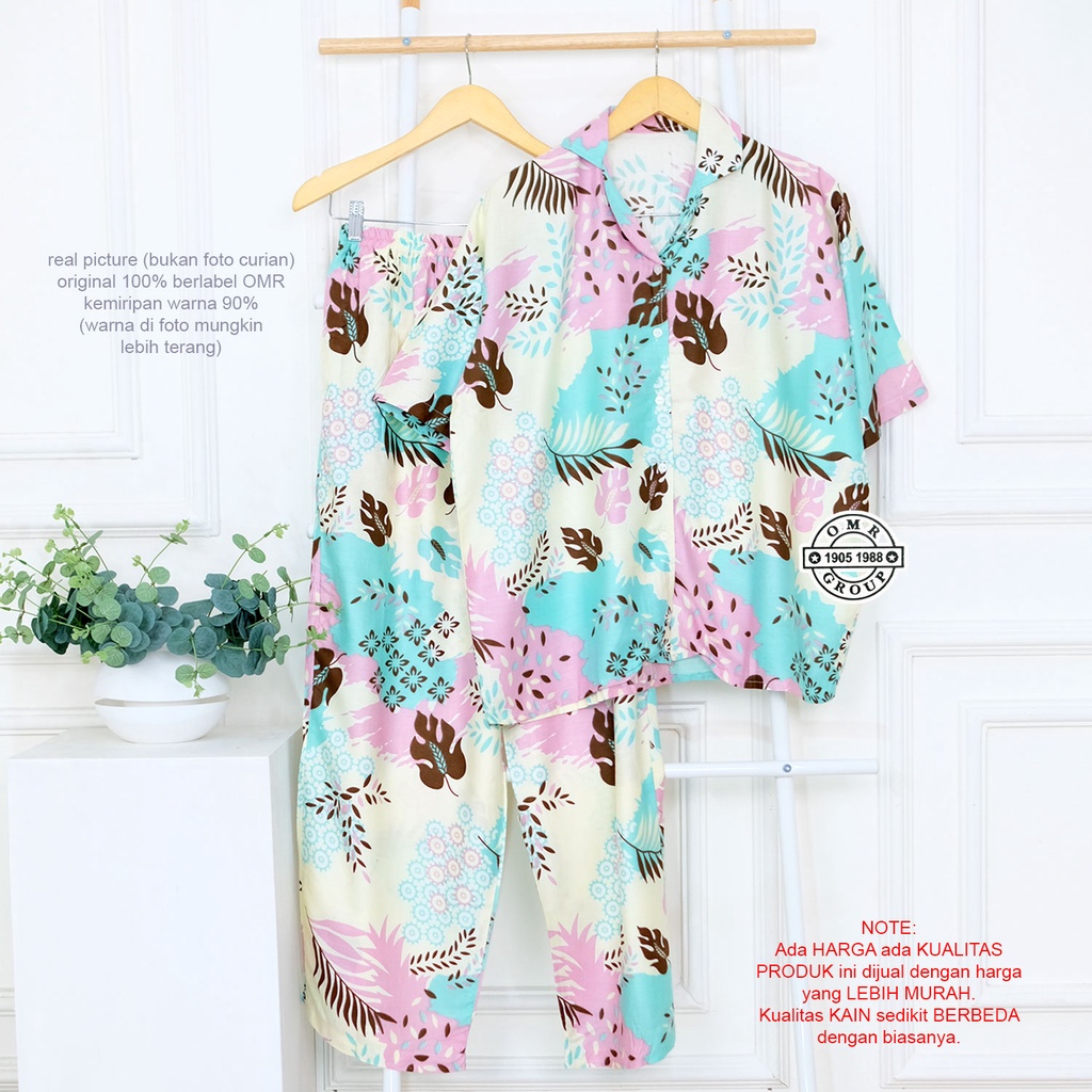 XXL 5L Setelan Jumbo Rayon Polos Premium Basic Pajamas Bigsize LD 120 140 Piyama Ukuran Besar Oneset Daily Sleep Wear Setcel Jumbo LD 110 120 Bigsize-Pajamas Pupus