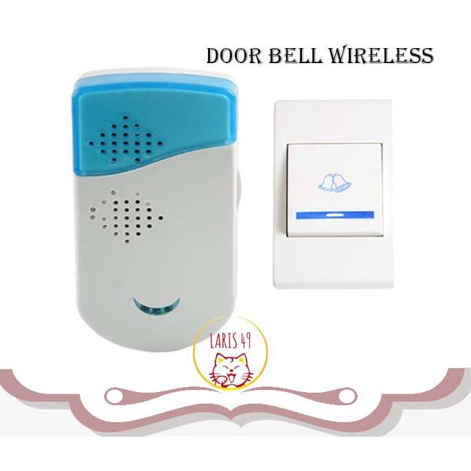 Door bell Wireless / Bell Pintu Wireless / Bell Pintu Tanpa Kabel