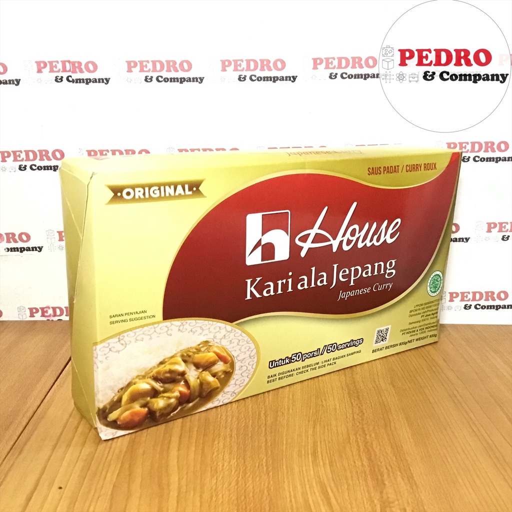 

House - Kari ala jepang japanese curry food halal (935 gr/ 50 porsi)