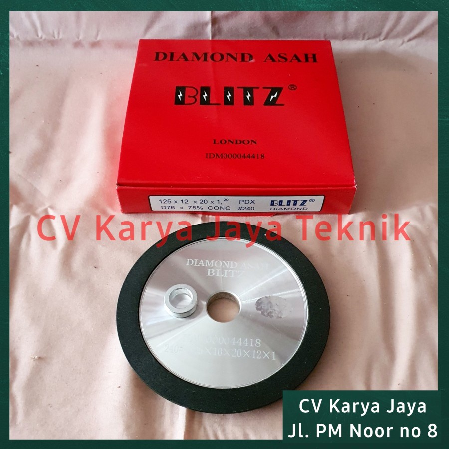 Diamond Blitz Asah 5" / Batu Asah Mata Pisau Serut Circle